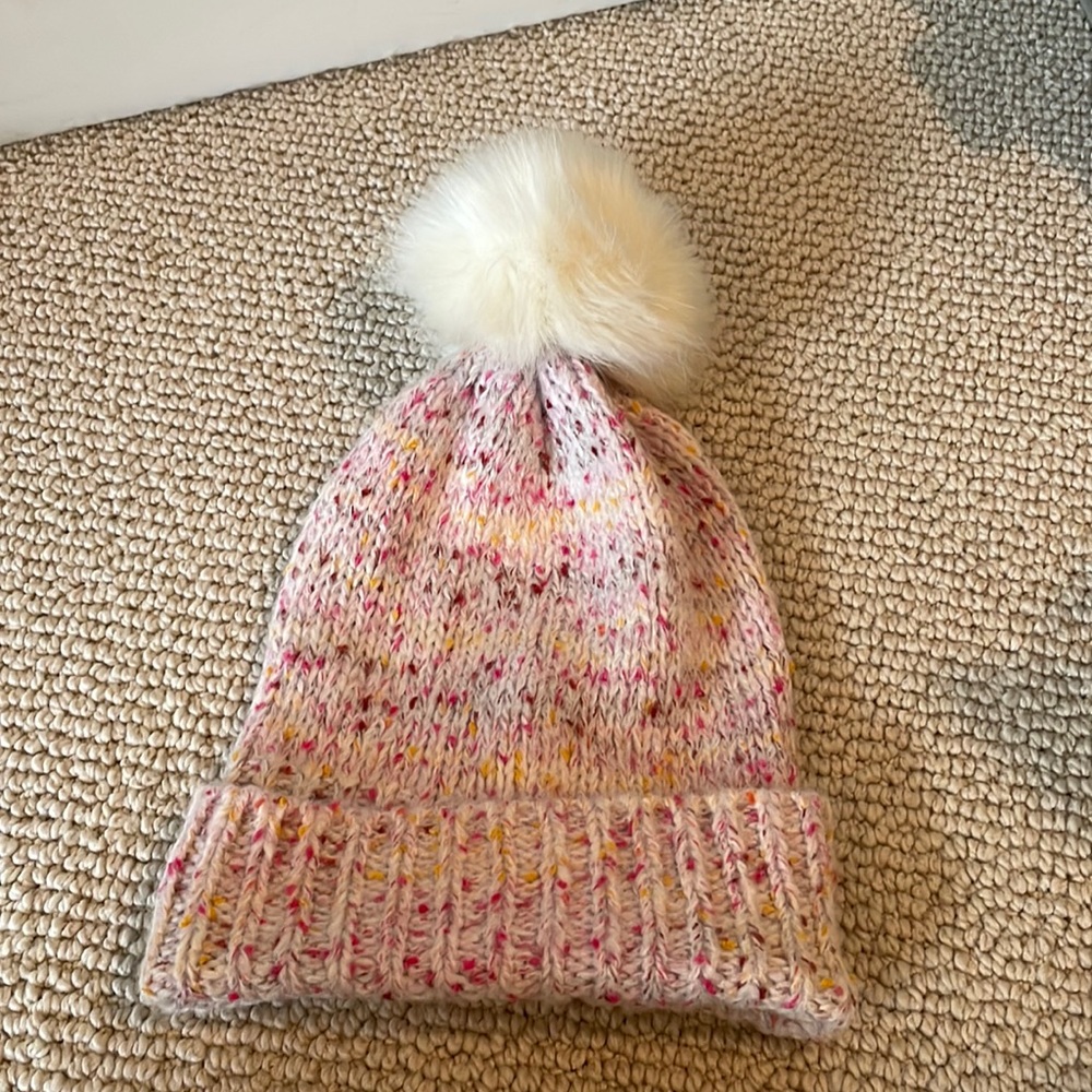 Size small pink winter hat